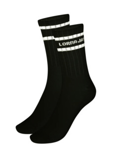 Lorna Jane Sporty Crew Sock - Black