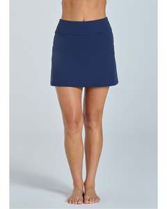 Abi & Joseph On Court Skort - Navy