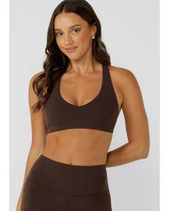 Lorna Jane Free Spirit Sports Bra - Volcano