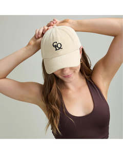 Headwear: Clique Cord Cap - Cream