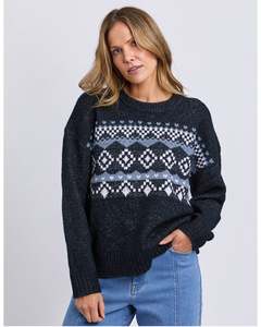 New: Foxwood Panorama Knit - Navy