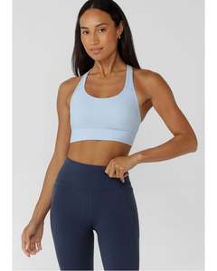 Lorna Jane Amy Sports Bra - Petal Blue