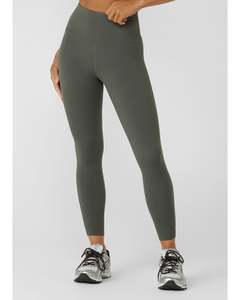 Bottoms: Lorna Jane Lotus Phone Pocket A/B Leggings - Agave Green