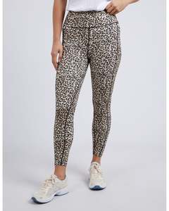 Bottoms: Foxwood Leopard Legging - Print