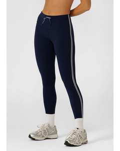 Bottoms: Lorna Jane Daymaker Ankle Biter Leggings - French Navy