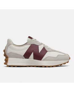 New Balance 327 - Moonbeam with Classic Burgundy
