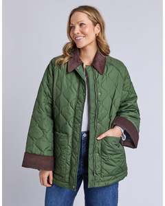 Jackets: Elm Fetching Jacket - Basil