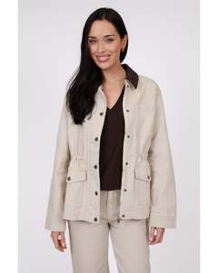 Jackets: Marlow Heritage Jacket - Stone