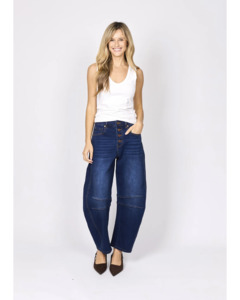 Monaco Jeans Carson Barrel Jean - Ink