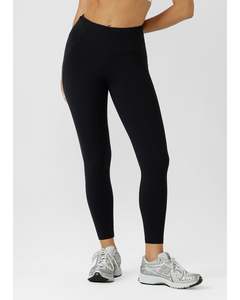 Bottoms: LJ Booty Lift & Support Pocket A/B Leggings - Black
