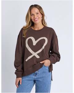 Elm Lifestyle Elin Crew - Chocolate