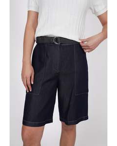 Shorts: Marlow Axis Longline Short - Indigo