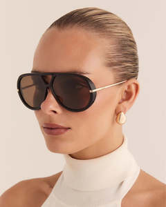 Eyewear: Banbe The Harley - Dark Cacao Espresso