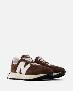 New Balance 327 Sneaker - Pumpernickel with Linen