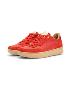 Footwear: Woden Line Sneak - Flame