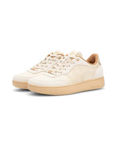 Footwear: Woden Line Sneak - Ivory