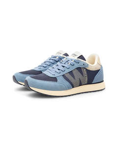 Footwear: Woden Ronja Sneaker - Old Denim