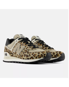 New Balance 574 Sneaker - Stoneware with Linen and Black
