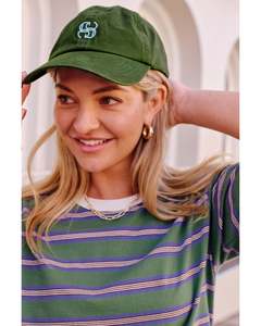 Ceres Life Pip Everyday Cap - Basil/Fresh Blue