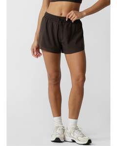 Lorna Jane Run Around 2-in-1 Shorts - Volcano