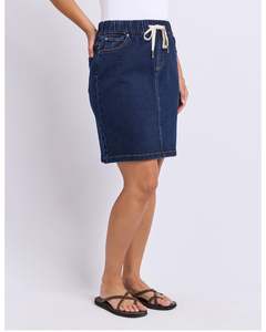 Skirts: Foxwood Rio Skirt - Indigo Blue
