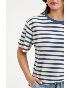 Tee Shirts: Home Lee Rony Tee - Off Duty Stripes