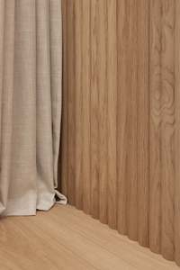 Wave 41 Flow Oak Wood Panel - Wave 41 Flow