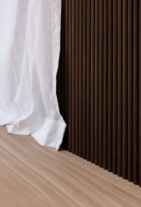 Arch Black Walnut T&G Wood Panel - Arch 25