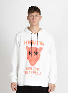 Federation For Spca: Staple Hood - Animals Men's