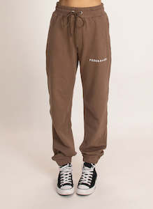 Womens Pants Denim: Staple Trackie - Typo