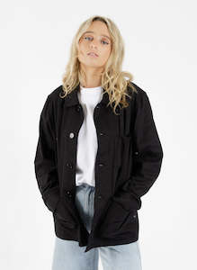 Womens Jackets Coats: Worker Shacket