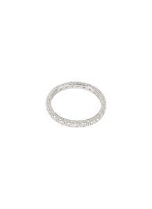 Jewellery: Go Around Stacker Ring Silver