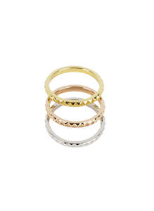 Rock Me Stacker Ring Set