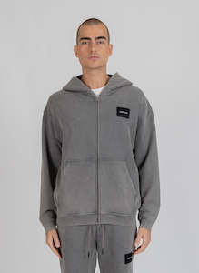 Axel Zip Up - Woven Badge