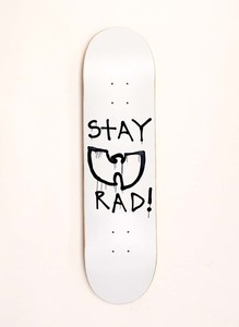 Skate Art: Skateboard Wall Art - Stay Rad