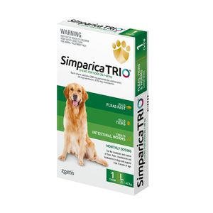 Dog: Flea & Worm - Simparica TRIO
