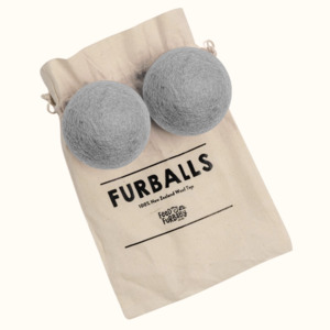 Dog Accessories: Toys - Wool Furballs (2 pack)