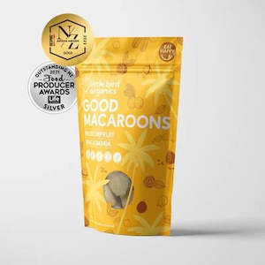 Paleo: Passionfruit & Macadamia Macaroons 125G