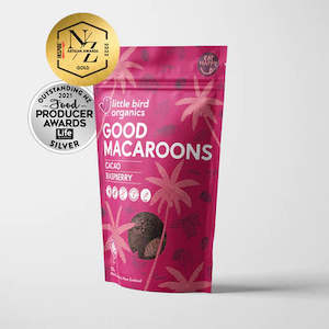 Paleo: Cacao & Raspberry Macaroons 125G