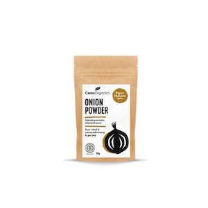 Organic: Organic Onion Powder Resealable Pouch 50G