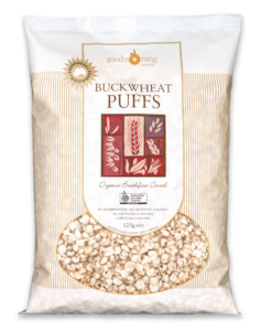 Good Morning Cereals Organic Buckwheat Puffs 125G