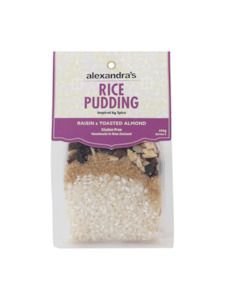 Alexandras: Raisin & Almond Rice Pudding - 230g