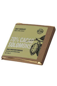 Ocho 70% Cacao Solomons - 40g