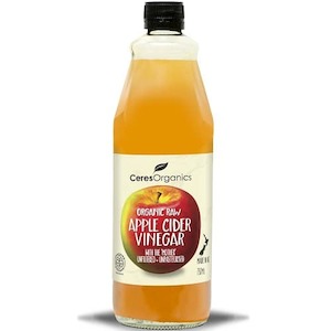 Ghee Oils And Vinegar: Ceres Organic Raw Apple Cider Vinegar 750ml