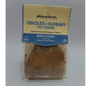 Quick Meals: Chocolate & Blueberry Rice Pudding