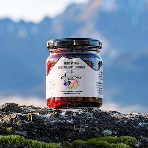 Local Produce: Black Doris & Heritage Apple Chutney