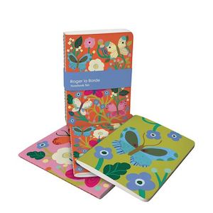 Butterfly Garden Set of 3 A6 Notebooks