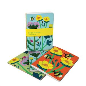 Books Amp Stationery Gifts: Honey Set of 3 A6 Notebooks