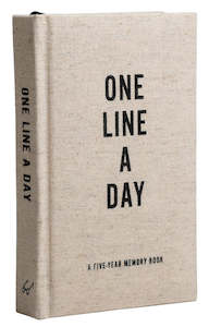 Books Amp Stationery Gifts: Canvas One Line a Day