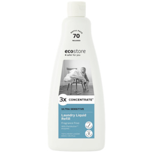 Laundry: Ultra Sensitive 3 x Concentrate Laundry Refill